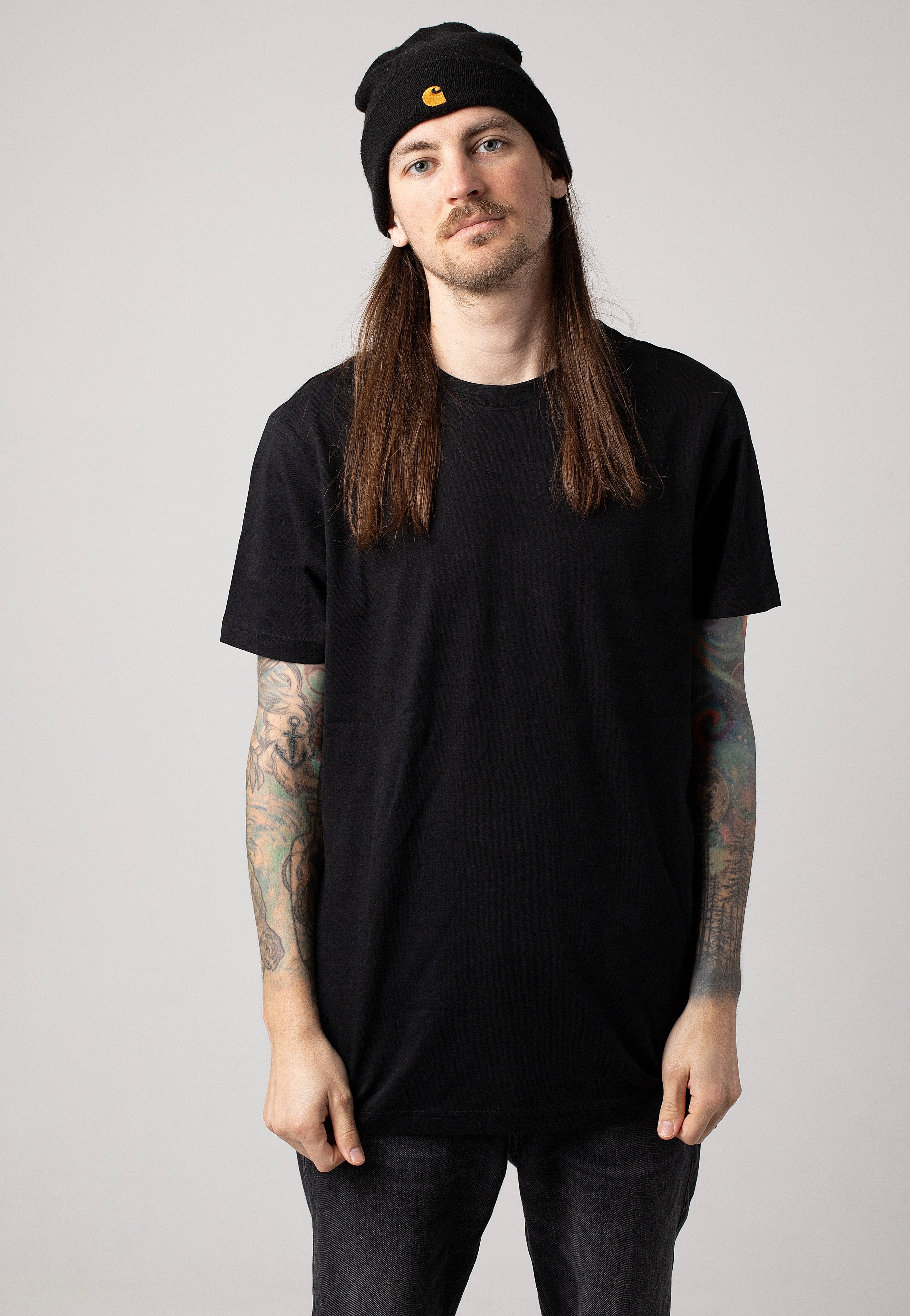 urban-classics-basic-pack-6-t-shirt-noir-homme-taille-m image 2