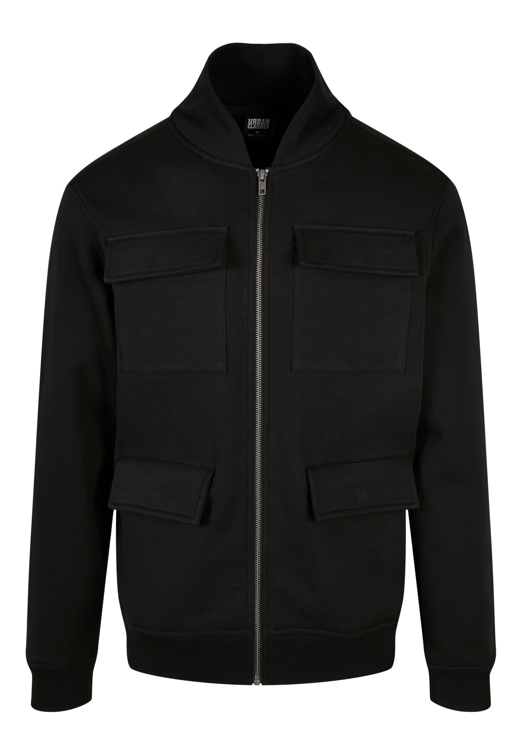 urban-classics-m65-sweat-bomber-veste-noir-homme image 7