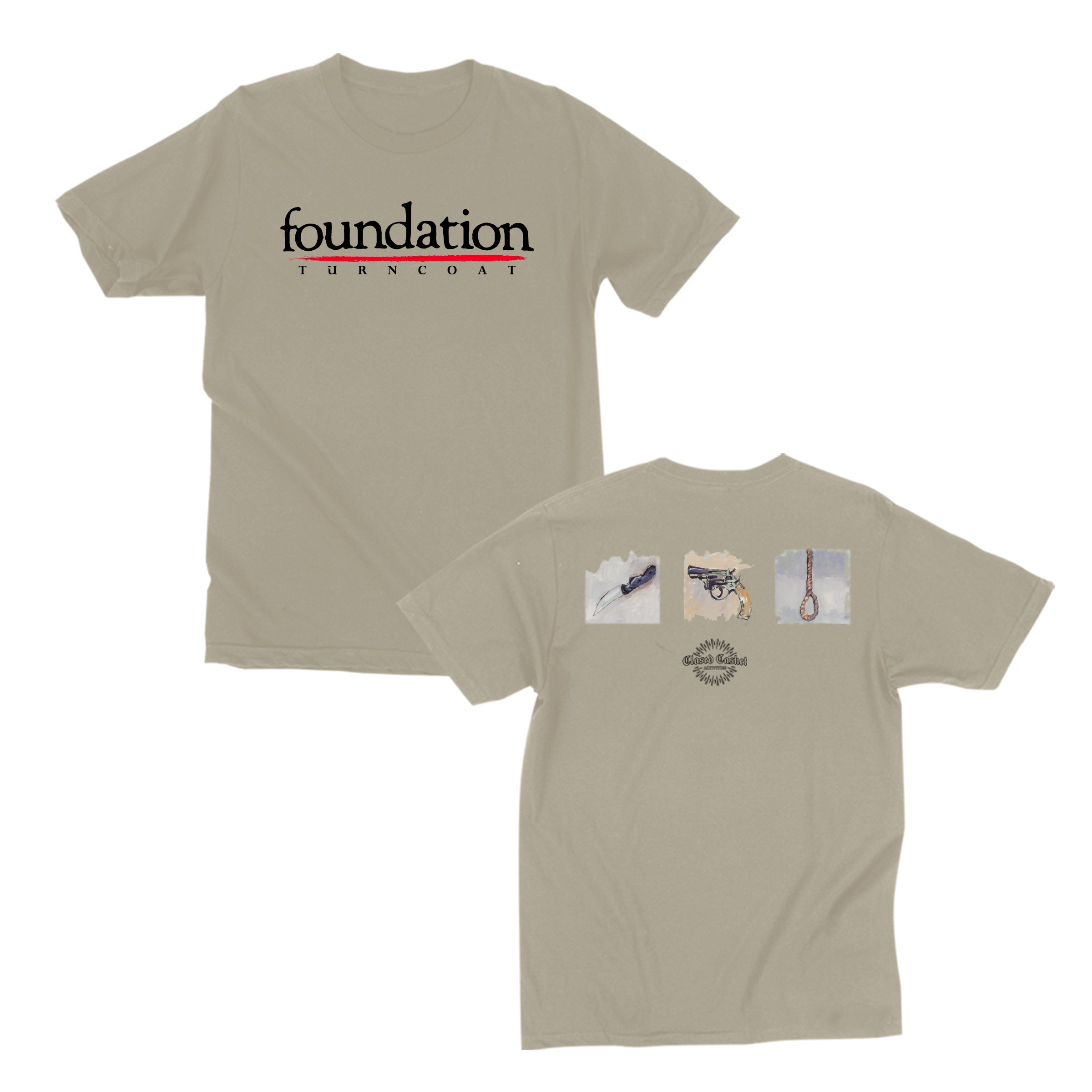 foundation-turncoat-t-shirt-sable-t-shirt-homme image 1