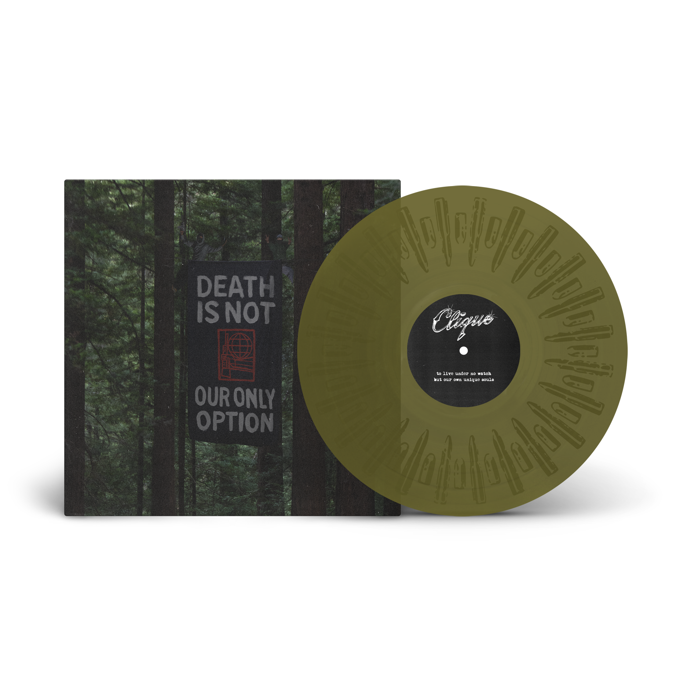clique-death-is-not-our-only-option-ep-vinyle-vert image 2