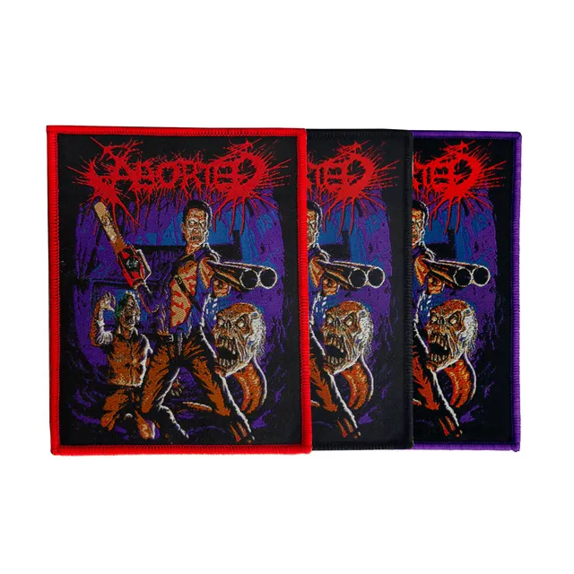 aborted-the-necrotic-manifesto-cusson-tiss-bord-rouge image 1