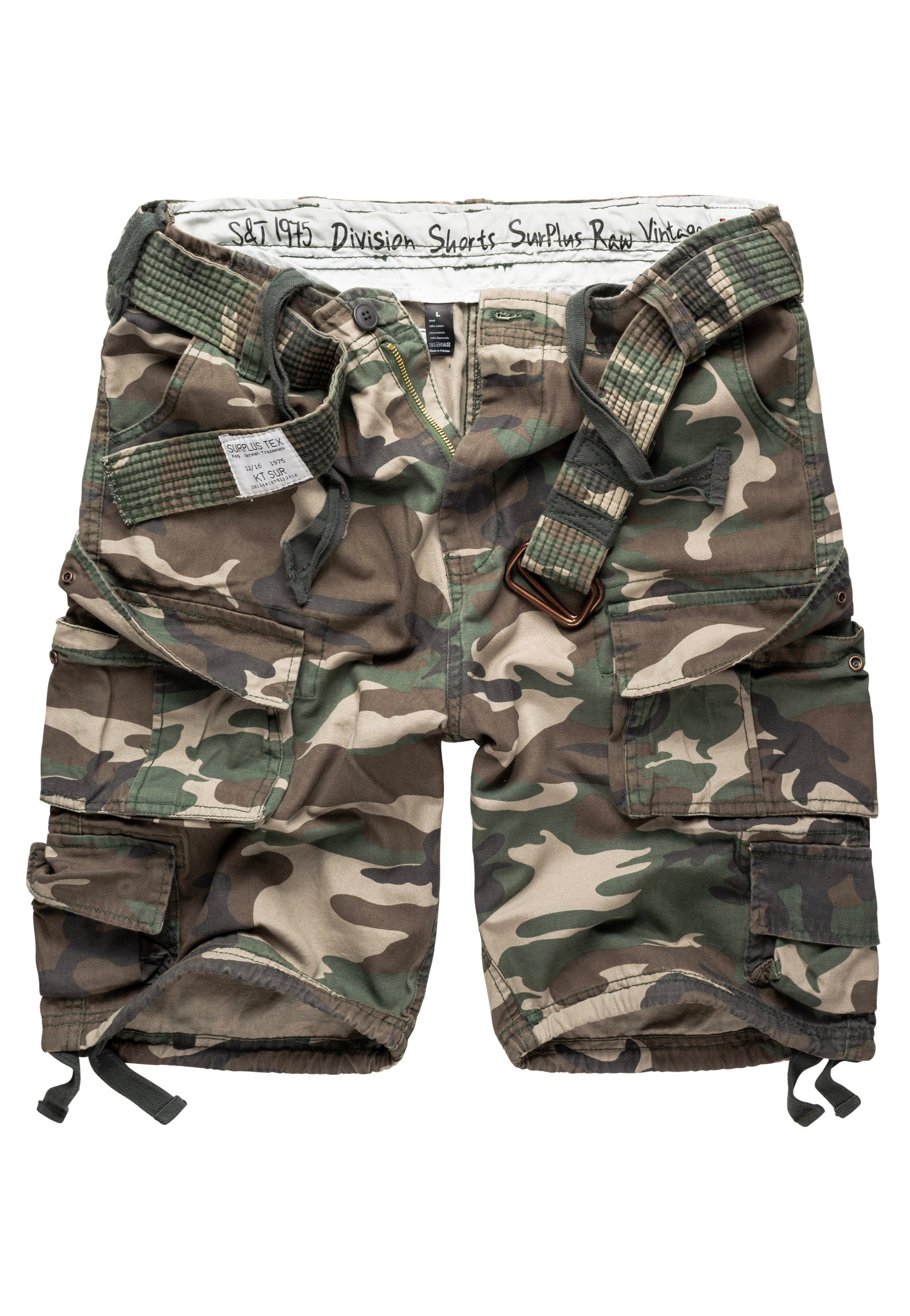 surplus-division-woodland-short-cargo-camouflage-homme image 6