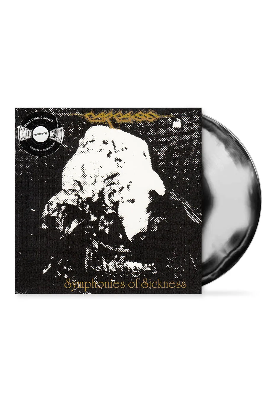 carcass-symphonies-of-sickness-vinyle-noir-blanc-merge image 1