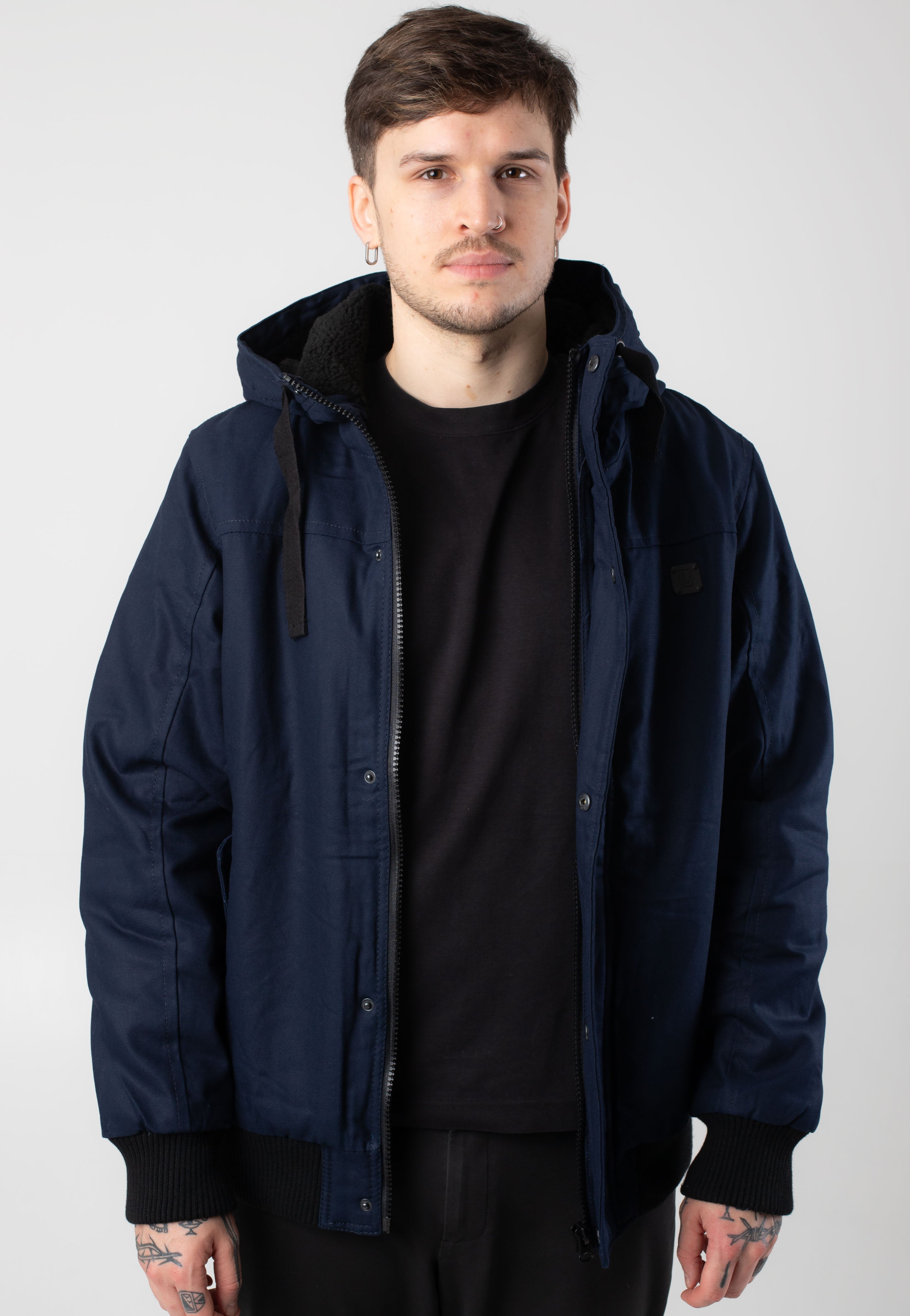 brandit-essential-navy-veste-homme-bleu-marine image 1
