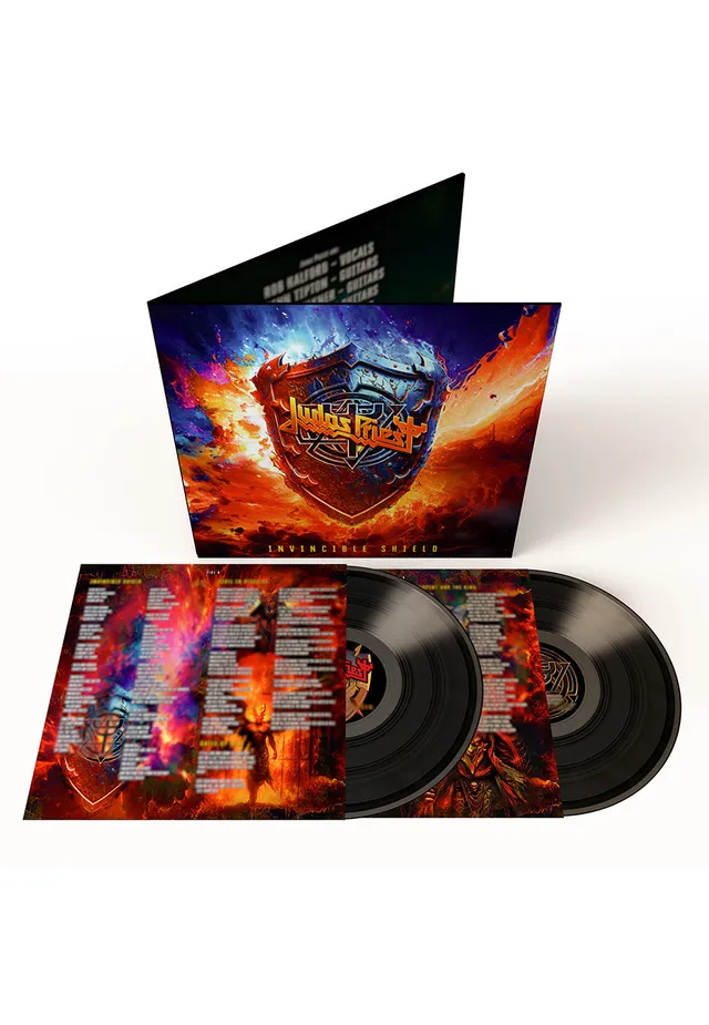 judas-priest-invincible-shield-vinyle-2-lp-artwork-alternatif-couleur image 1