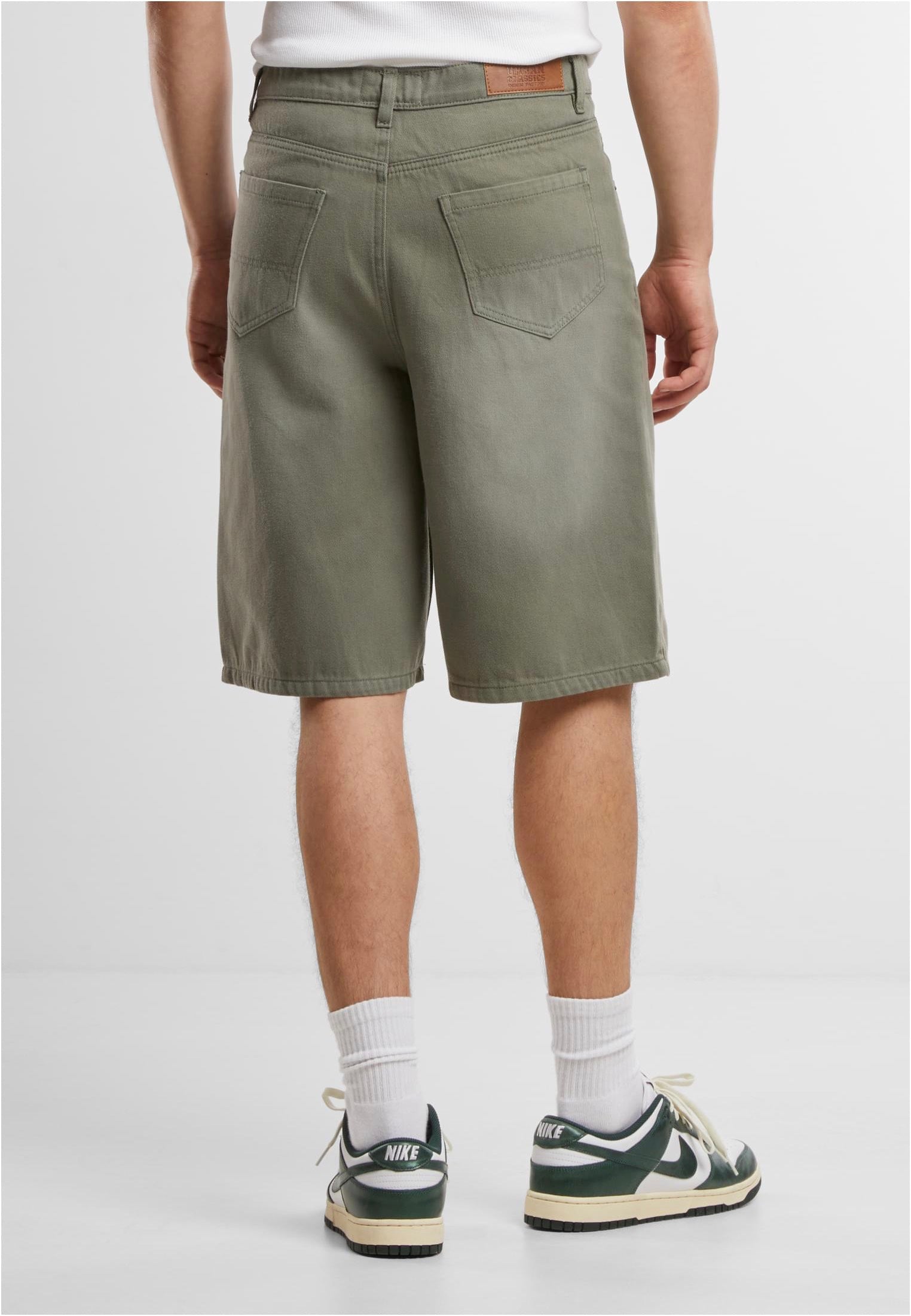 urban-classics-90-s-heavy-denim-paleolive-short-jean-vert image 4