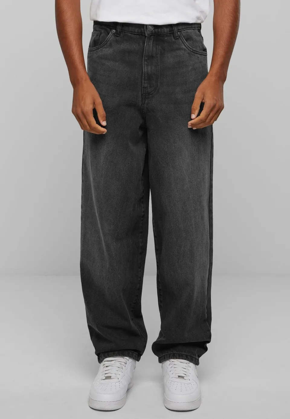 urban-classics-heavy-ounce-baggy-fit-jean-baggy-black-washed image 1