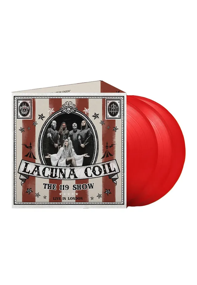 lacuna-coil-the-119-show-vinyle-rouge-3-lp-deluxe image 1