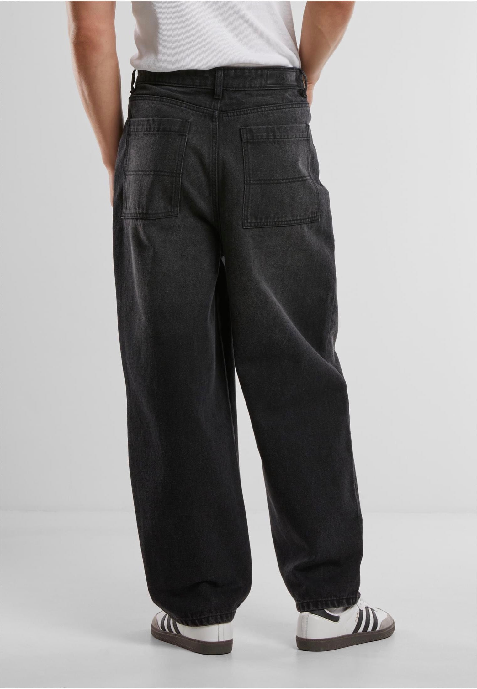urban-classics-tapered-baggy-jean-noir-d-lav image 3