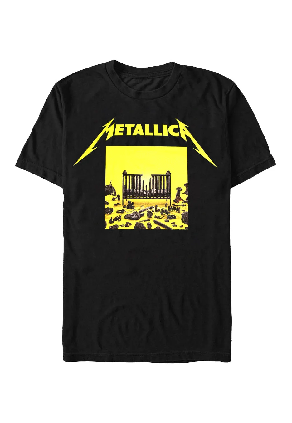 metallica-m72-squared-cover-t-shirt-noir-homme image 1