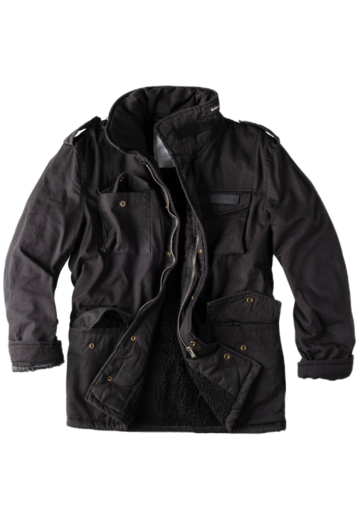 surplus-paratrooper-veste-noire-homme-taille-s image 7