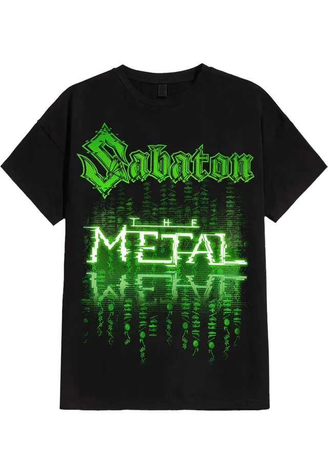 sabaton-gamescom-2025-the-metal-t-shirt-homme-noir-power-metal image 1