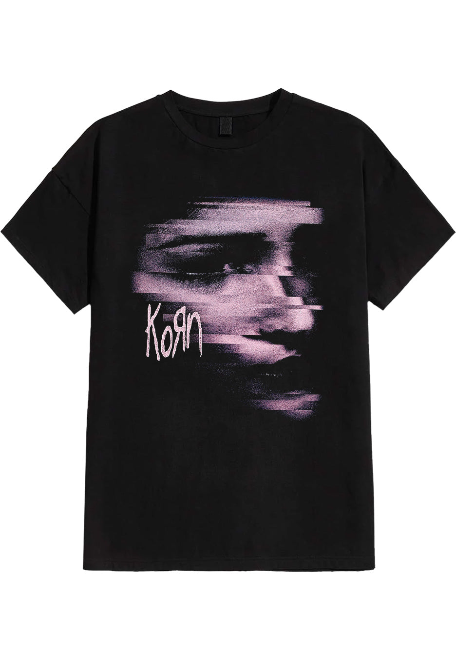 korn-chopped-face-t-shirt-metal-noir-homme image 1