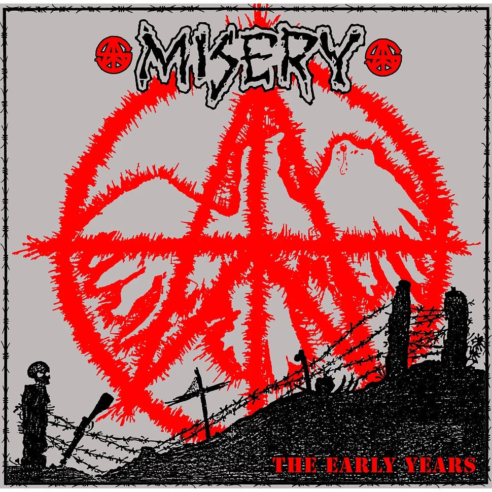 misery-the-early-years-lp-vinyle-crust-punk-compilation image 1