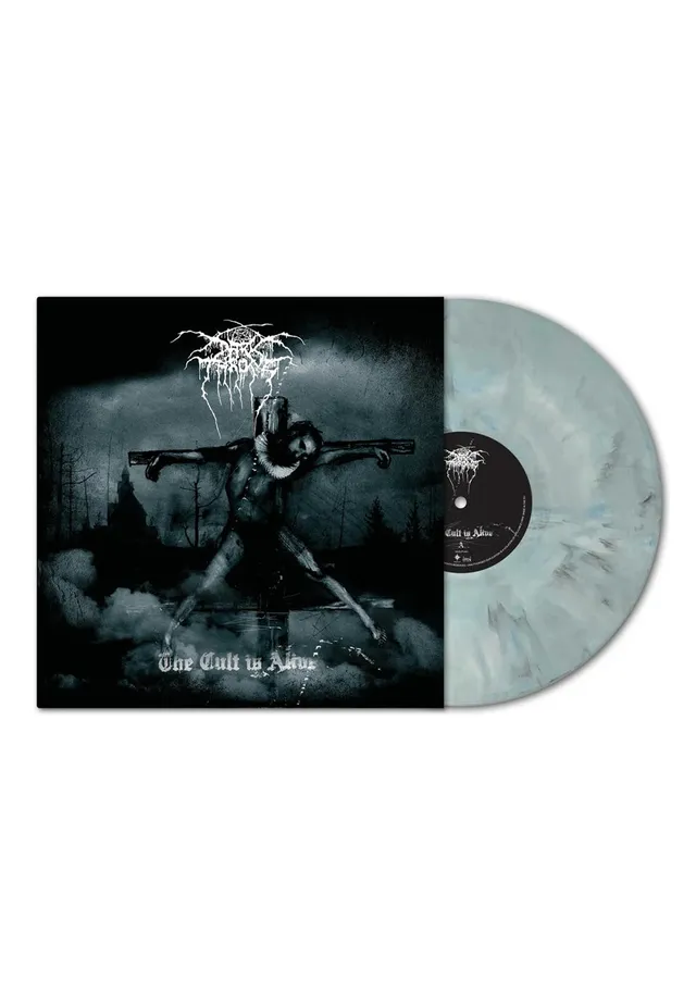 darkthrone-the-cult-is-alive-vinyle-bleu-marbr-dition-limit-e image 1
