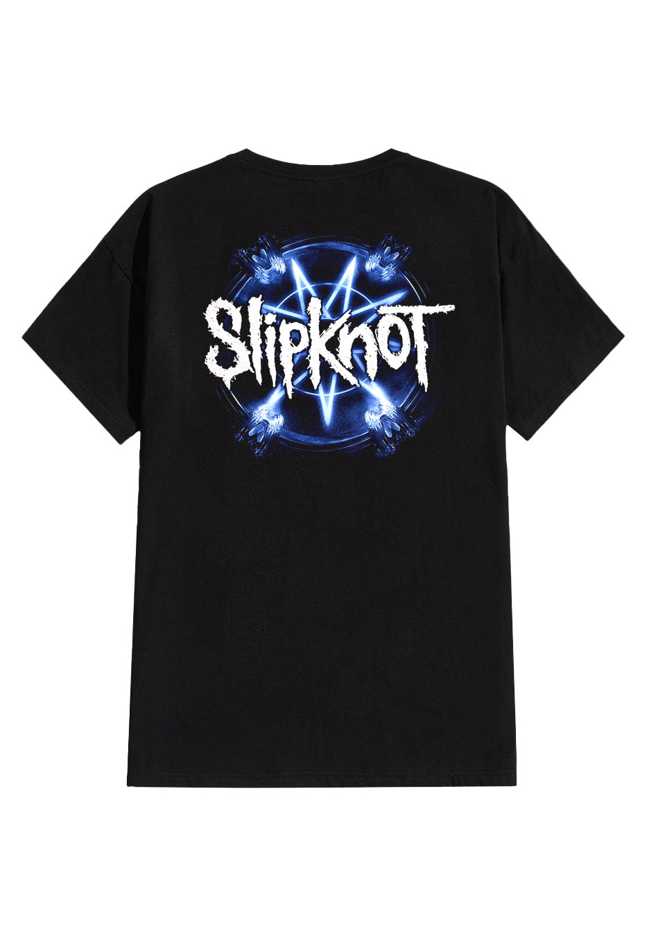 slipknot-blue-horizon-logo-t-shirt-noir-nu-metal image 2