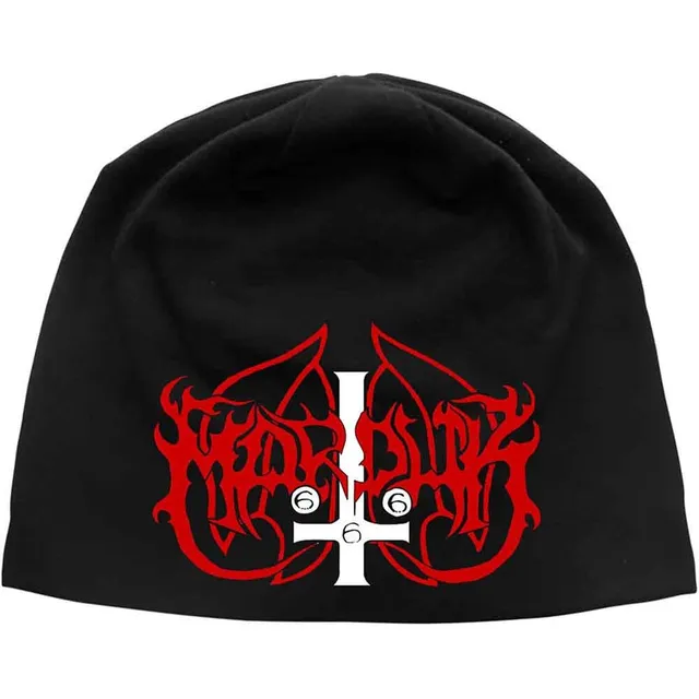 marduk-logo-bonnet-beanie-noir-imprim image 1