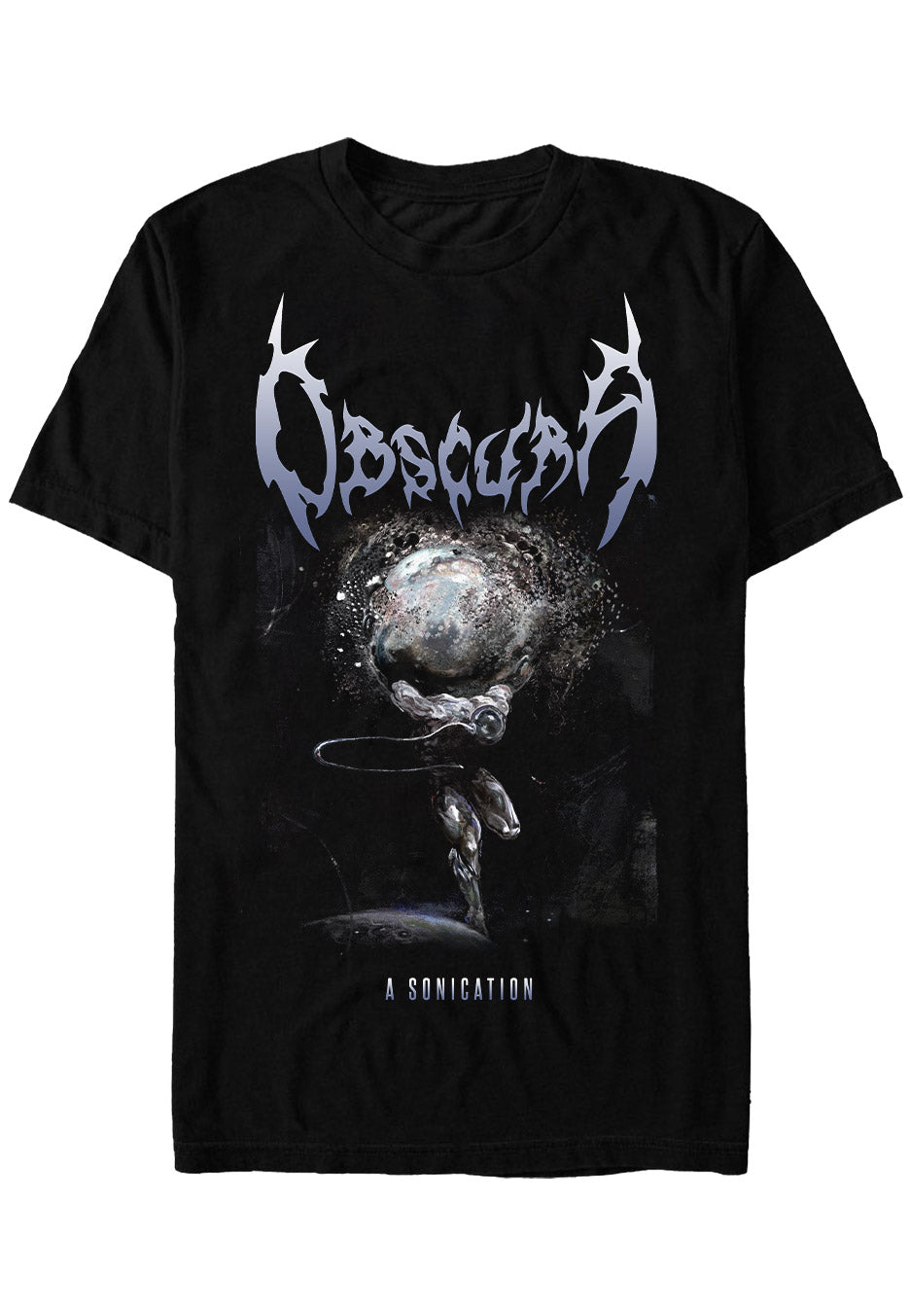 obscura-a-sonication-cover-t-shirt-metal-noir-homme image 1