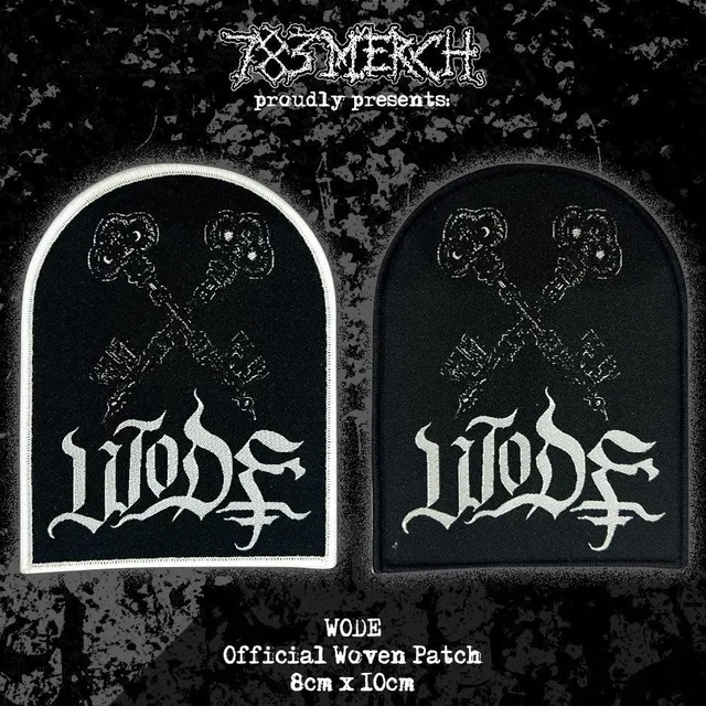 wode-keys-patch-tiss-black-metal-bordure-noire image 1