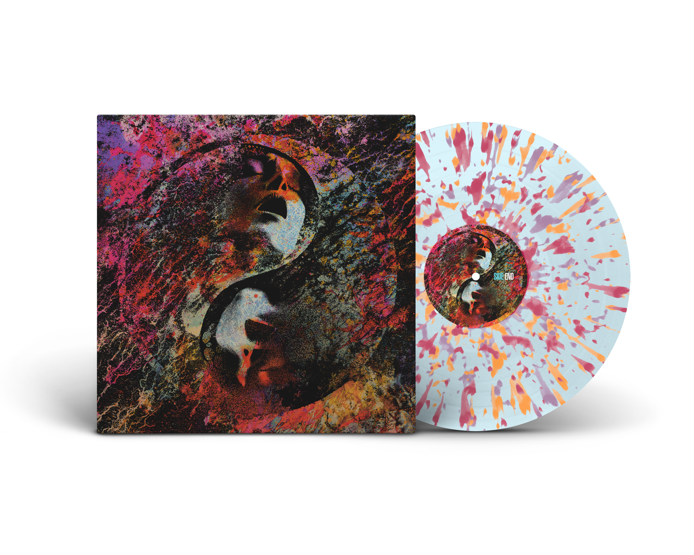 end-cult-leader-gather-mourn-vinyle-lp-bleu-splatter image 4