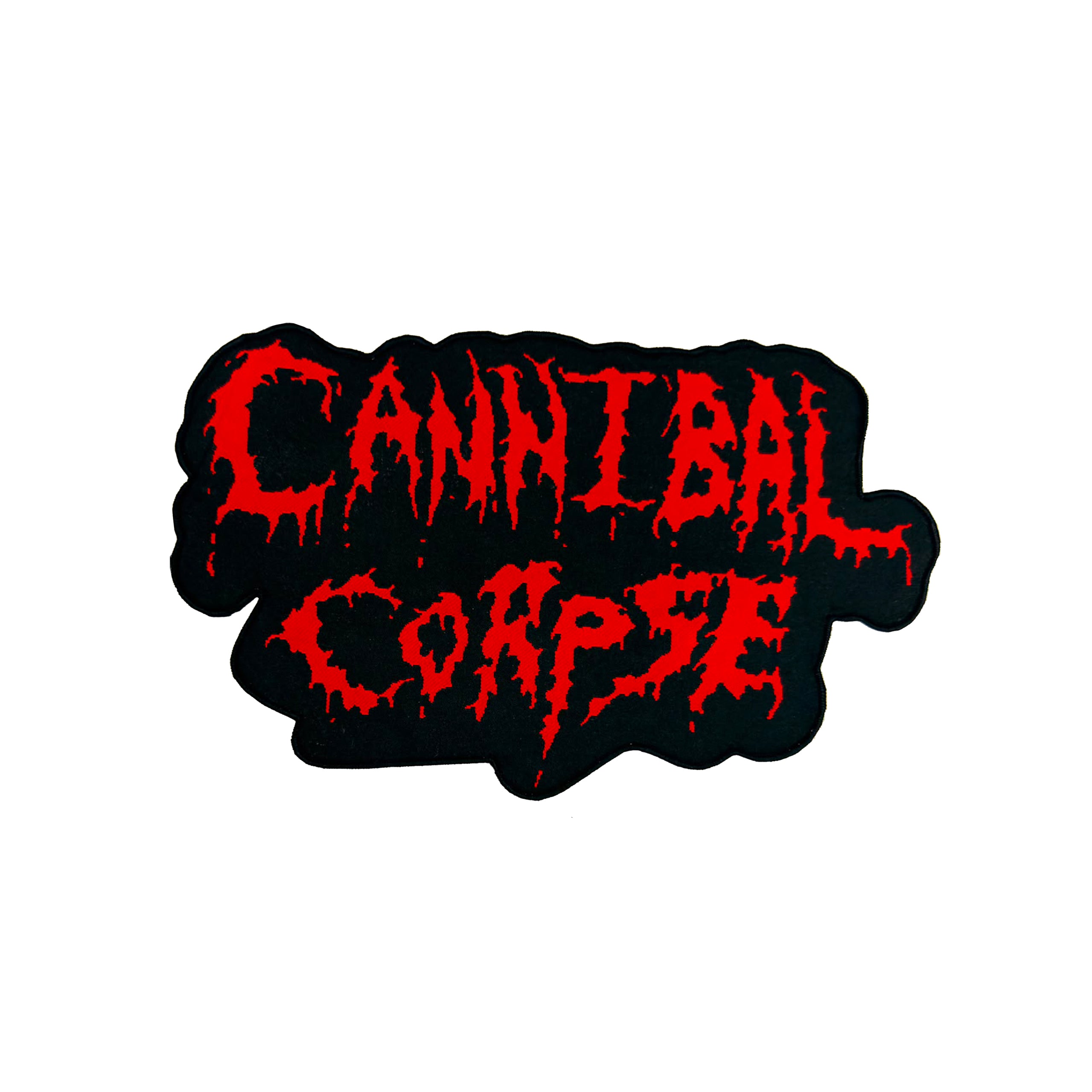 cannibal-corpse-old-logo-patch-tiss-oversize-bordure-noire image 2
