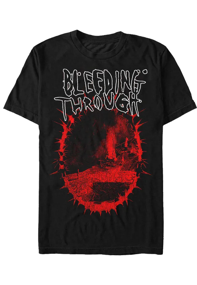 bleeding-through-nine-t-shirt-homme-noir-manches-courtes image 1