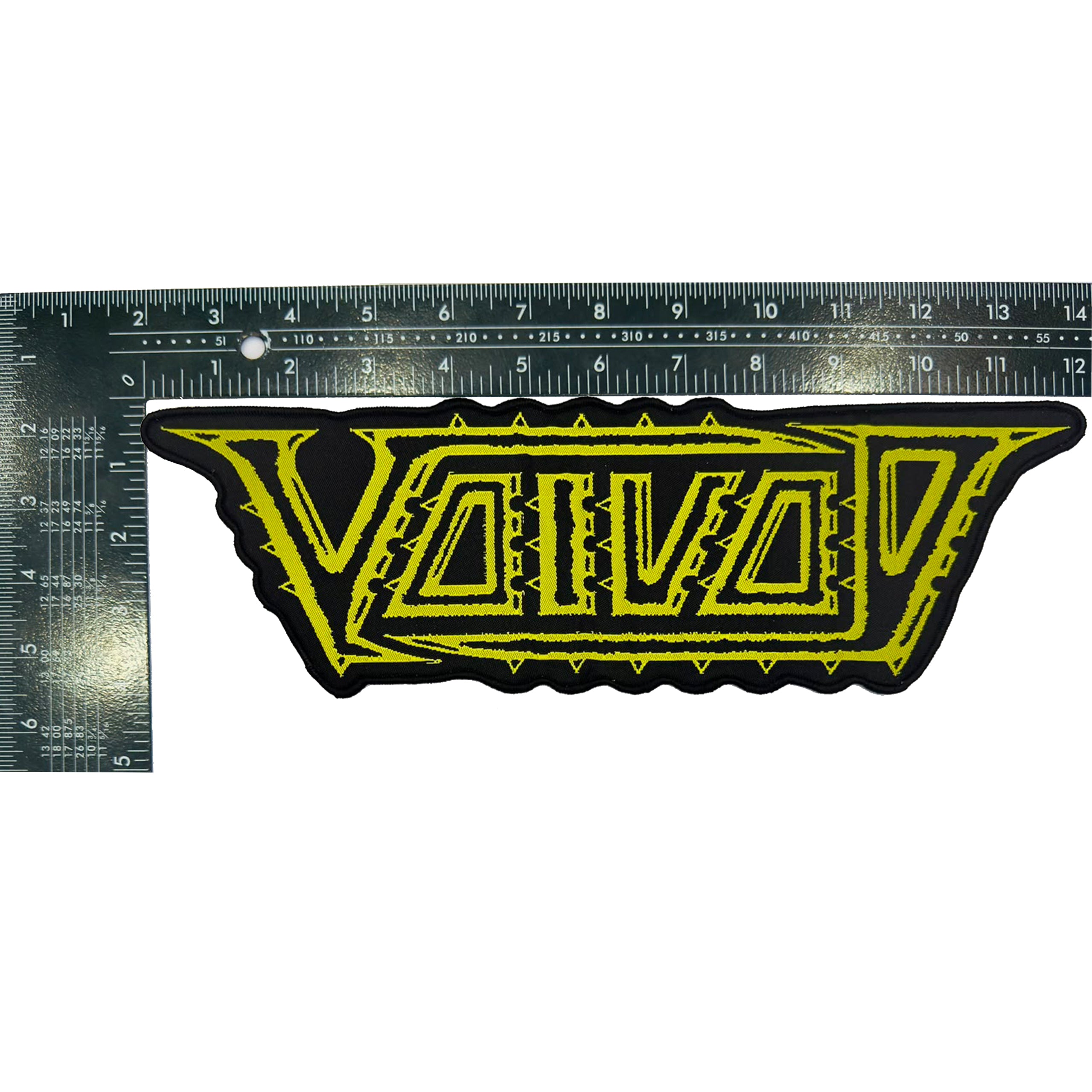 voivod-logo-cusson-tiss-oversized-bordure-noire-30-cm image 3