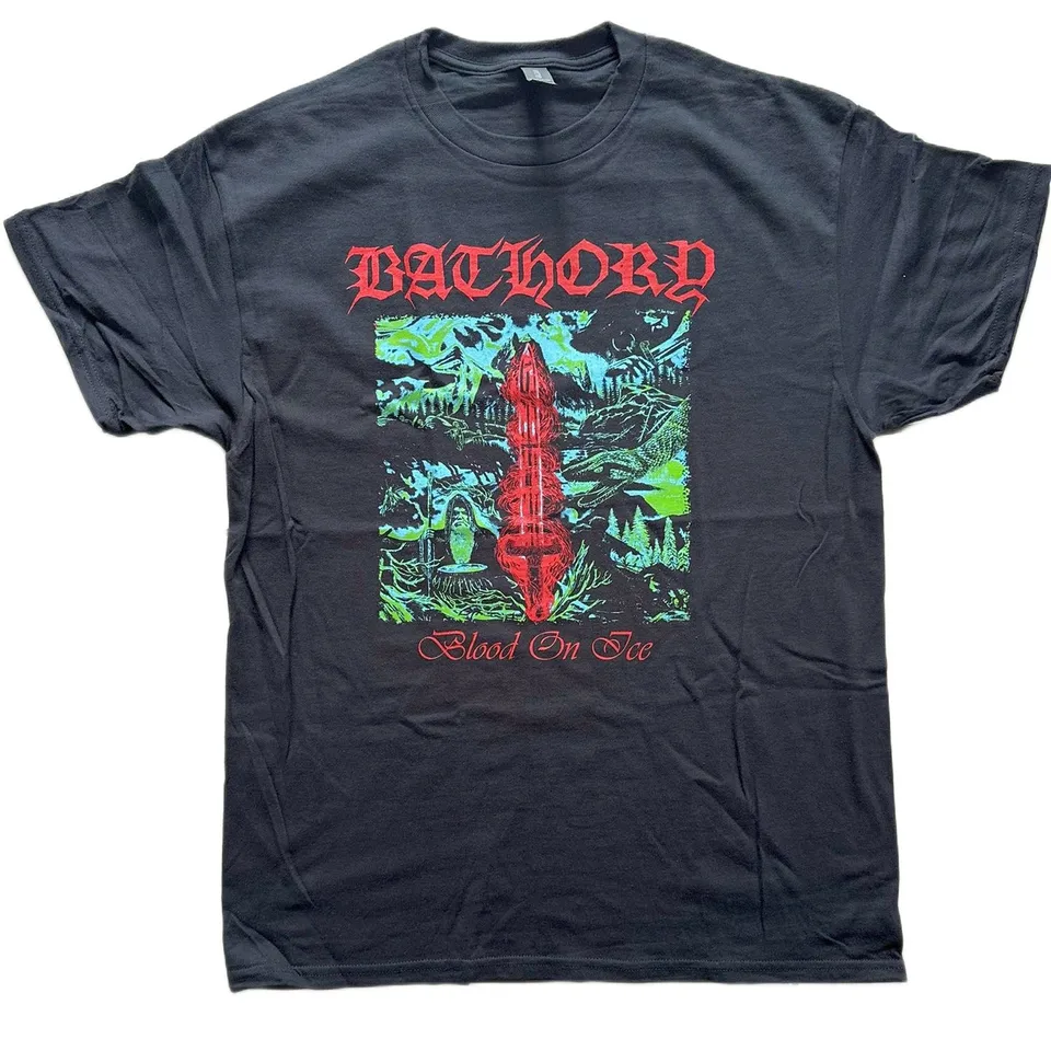 bathory-blood-on-ice-t-shirt-noir-gildan image 1