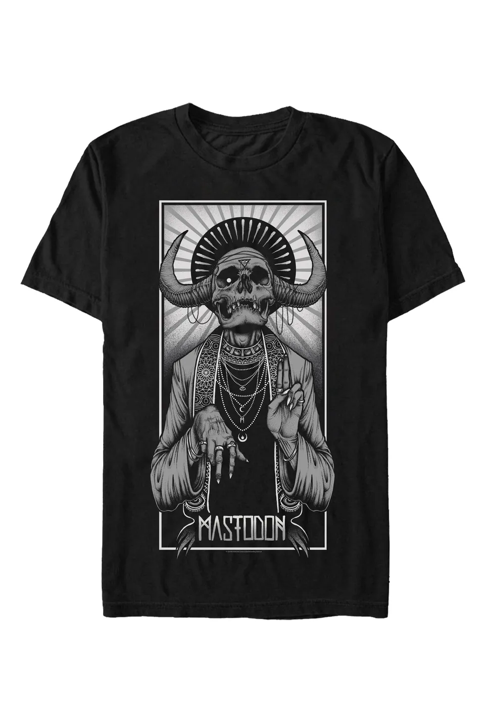 mastodon-orison-t-shirt-metal-noir-homme image 1