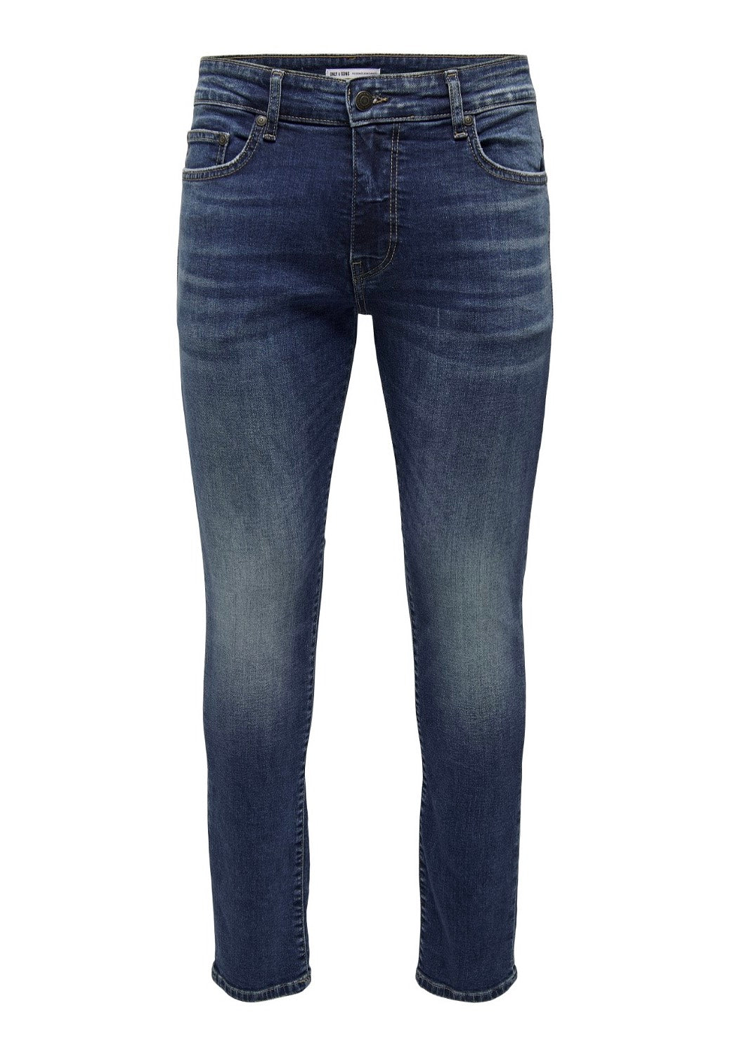 only-sons-loom-slim-jean-homme-bleu-denim-medium-blue image 5