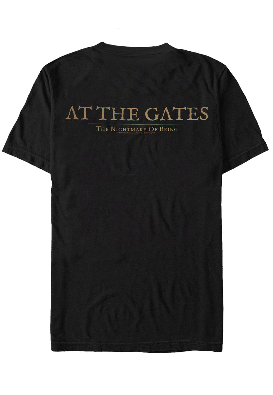 at-the-gates-the-nightmare-of-being-t-shirt-metal-noir-m image 2