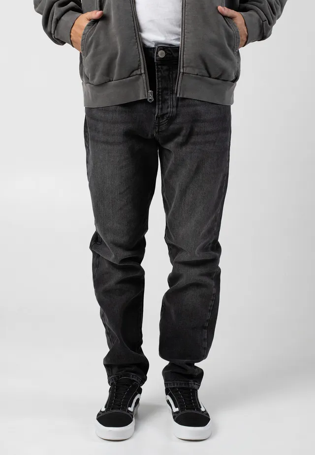 only-sons-yoke-tapered-jean-noir-black-denim-w32-l32 image 1