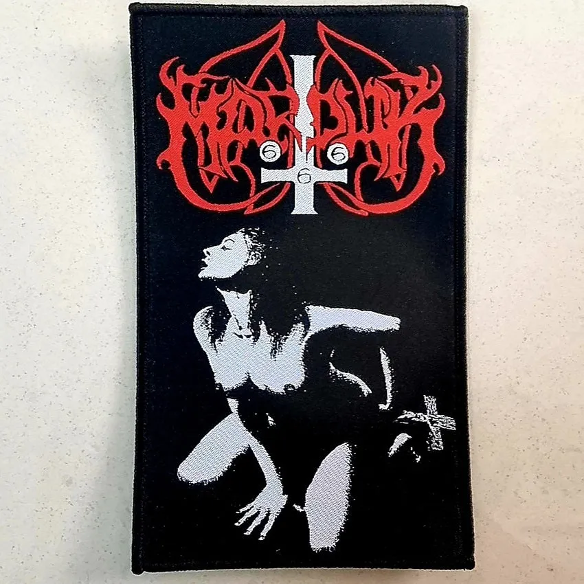 marduk-fuck-me-jesus-patch-cusson-tiss-black-metal image 1