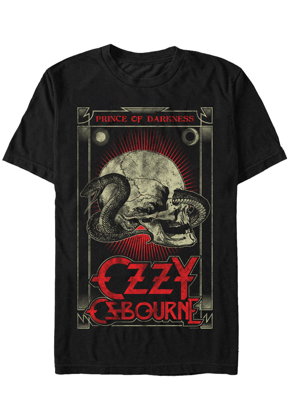 ozzy-osbourne-prince-of-darkness-t-shirt-noir image 1