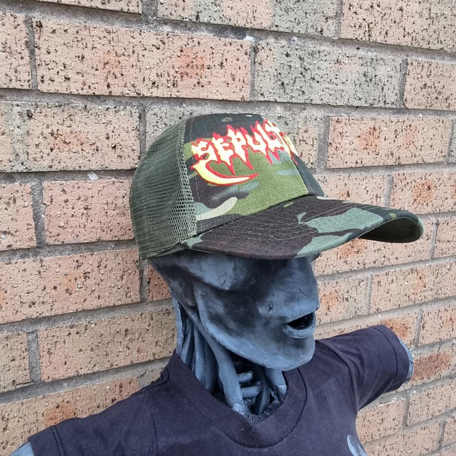 sepultura-old-logo-casquette-camo-trucker image 4