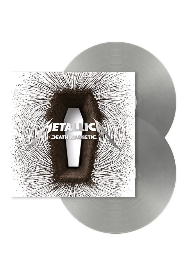 metallica-death-magnetic-vinyle-argent-2-lp-dition-limit-e-thrash-metal image 1