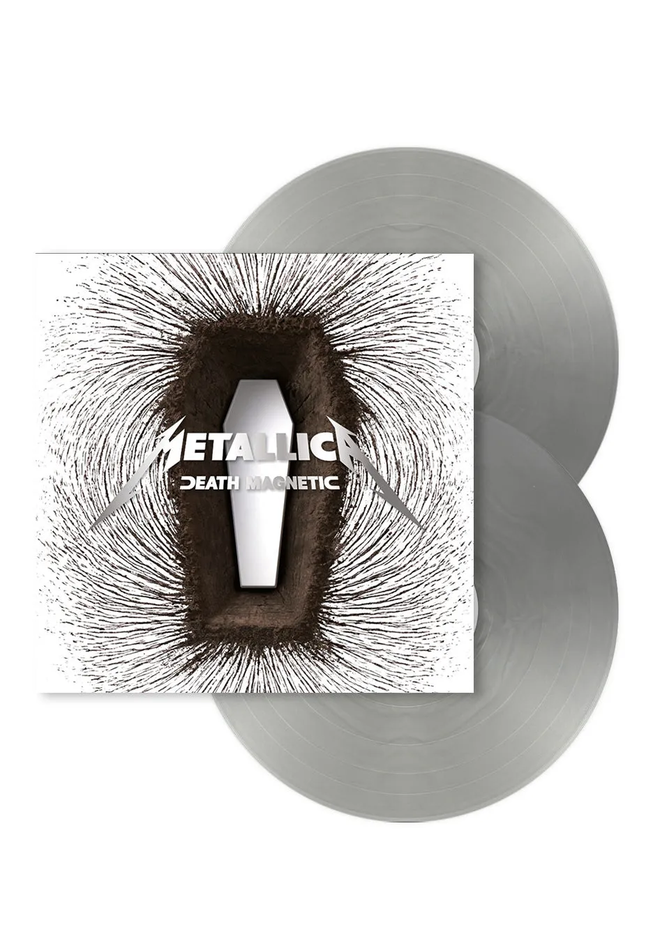 metallica-death-magnetic-vinyle-argent-2-lp-dition-limit-e-thrash-metal image 1