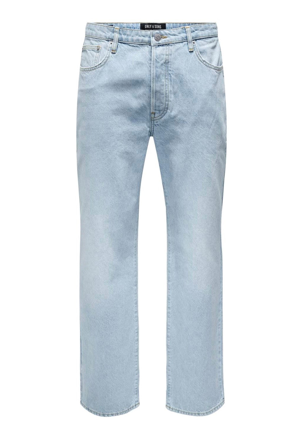 only-sons-fade-loose-one-jean-light-blue-denim-homme image 6