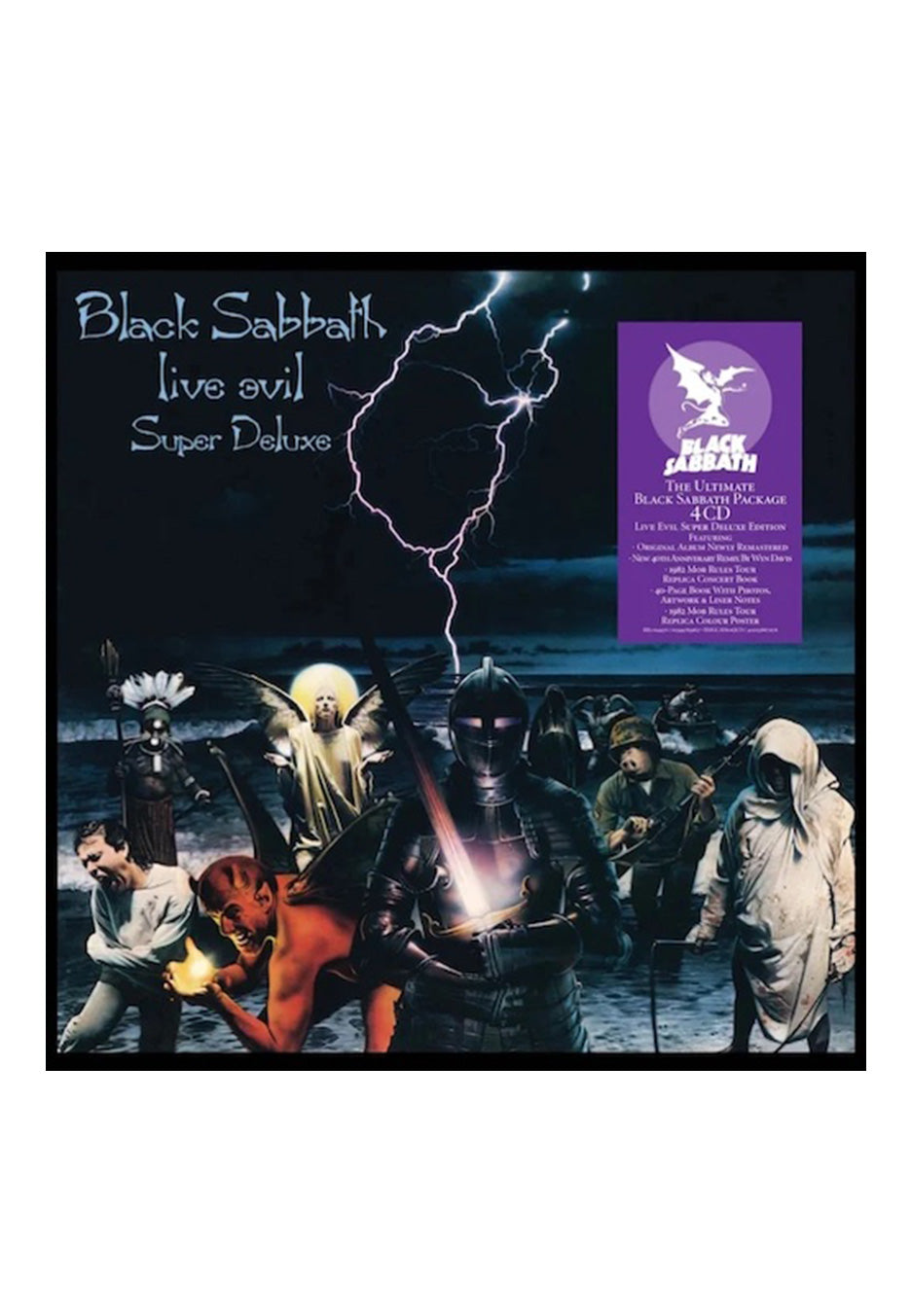 black-sabbath-live-evil-40th-coffret-4-cd-deluxe image 2