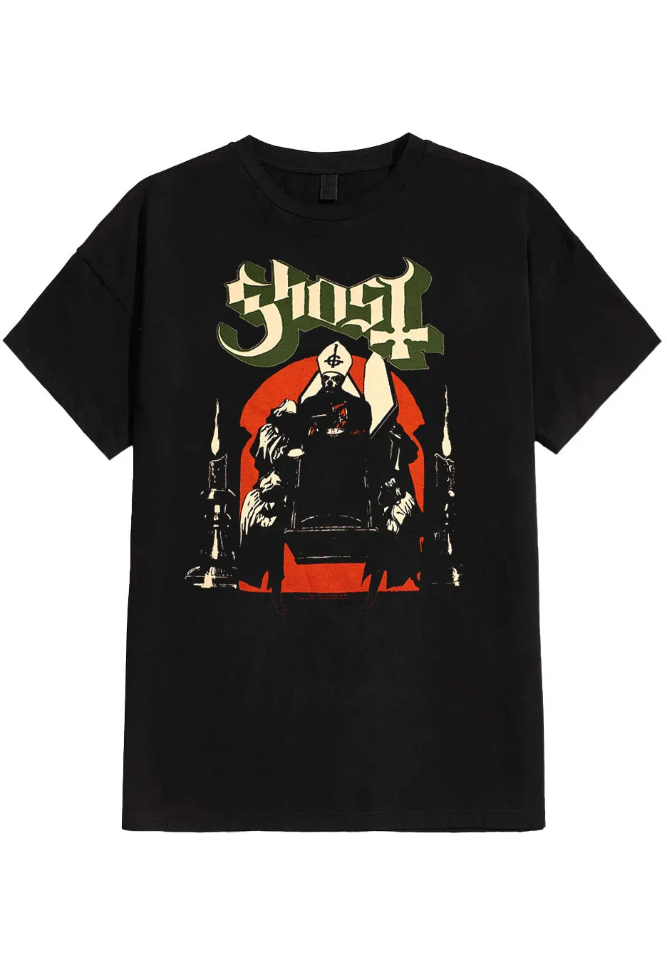 ghost-procession-t-shirt-noir-homme image 1
