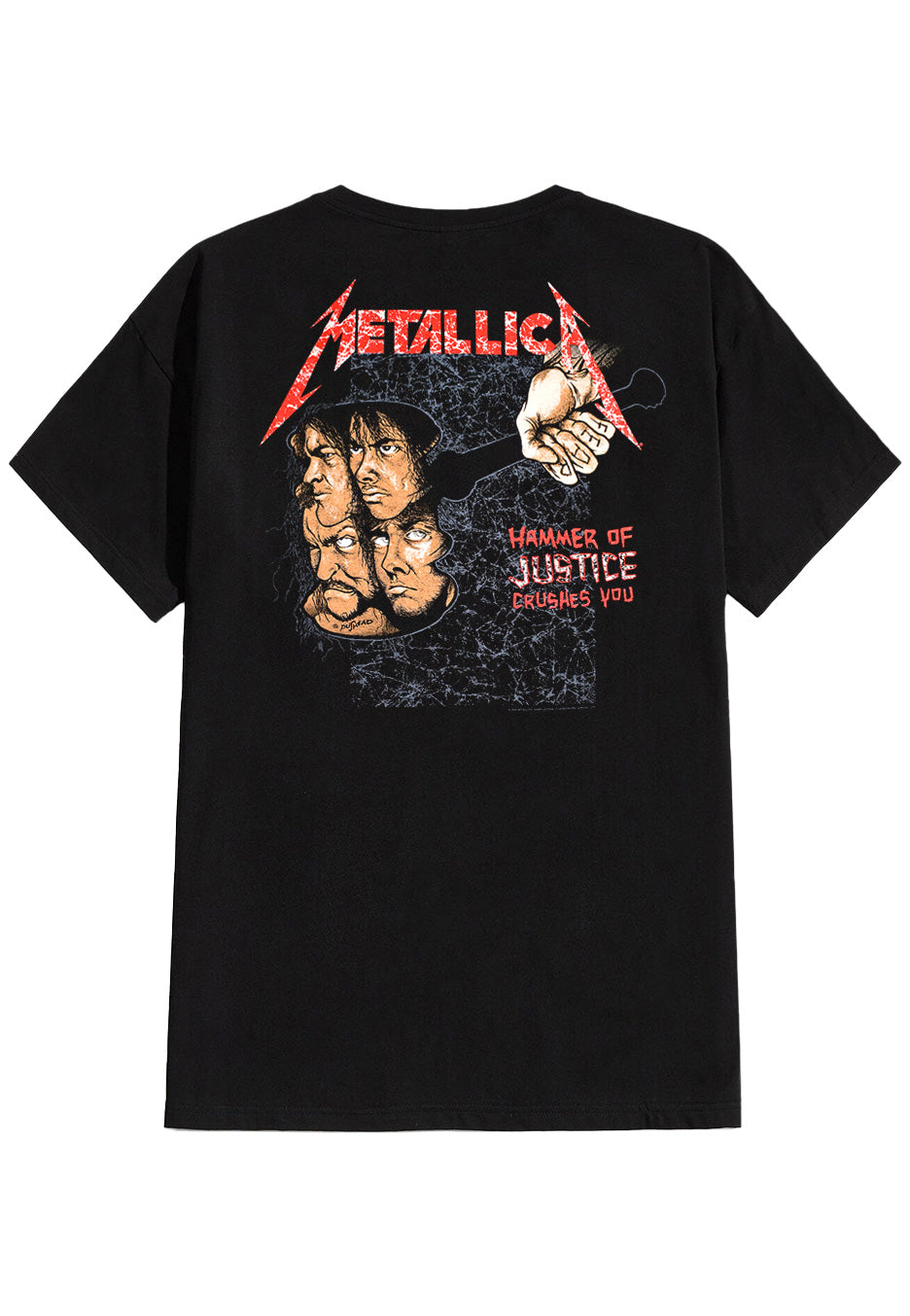 metallica-and-justice-for-all-t-shirt-noir-homme-thrash image 2