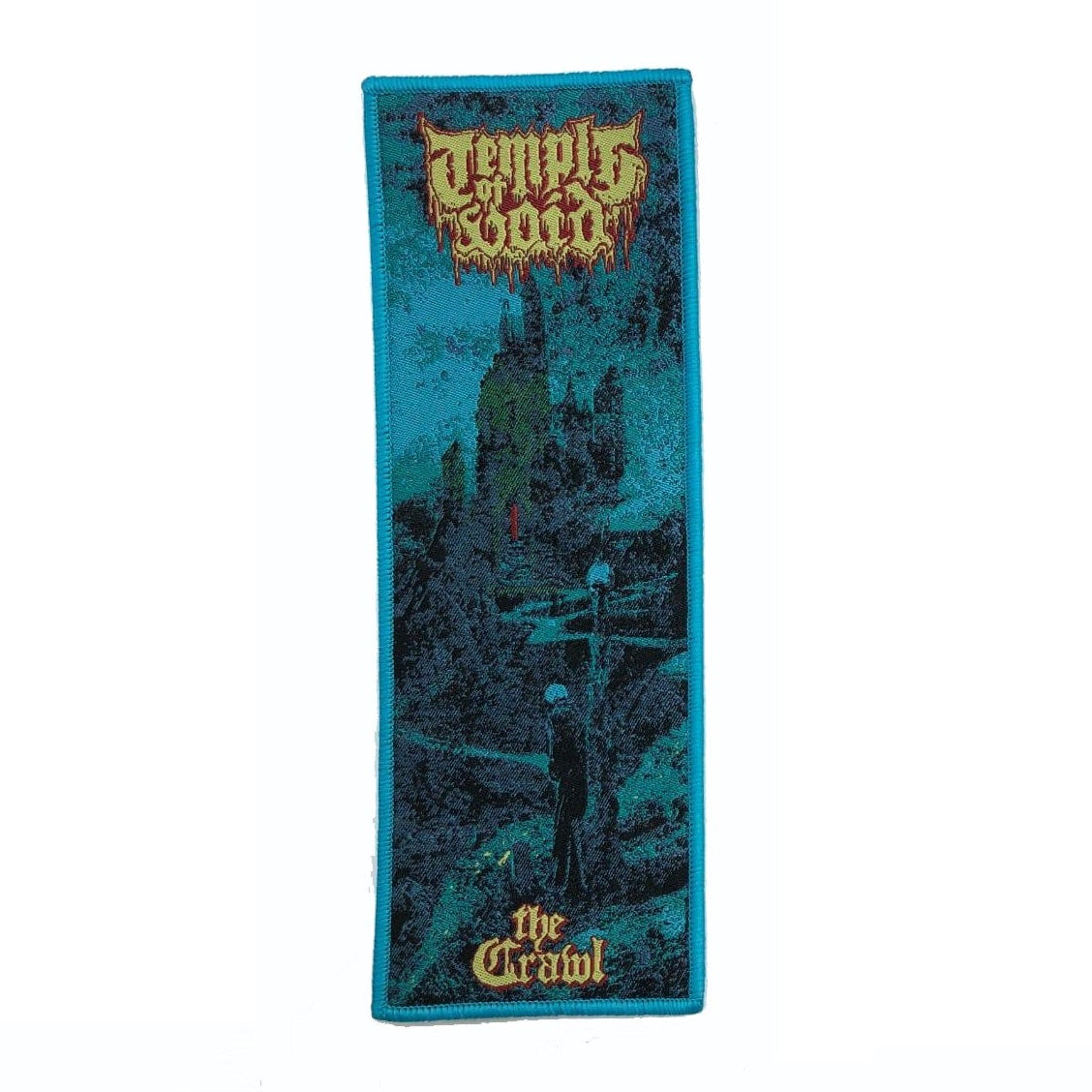 temple-of-void-the-crawl-patch-stripe-tiss-bordure-verte image 2