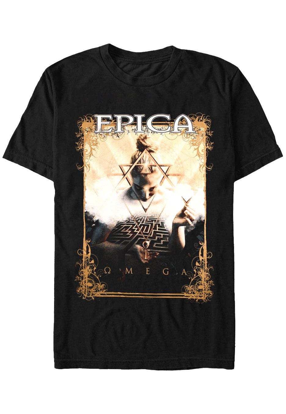 epica-omega-t-shirt-noir-homme image 1