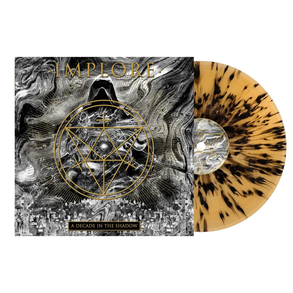 implore-a-decade-in-the-shadow-vinyle-lp-splatter image 1