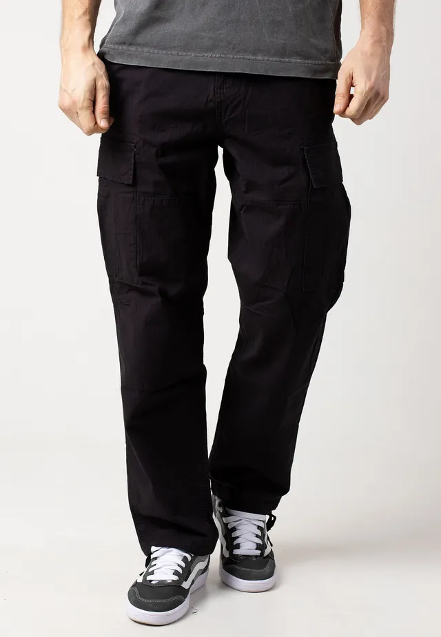 only-sons-ray-life-ribstop-cargo-pantalon-noir-homme-coton image 1