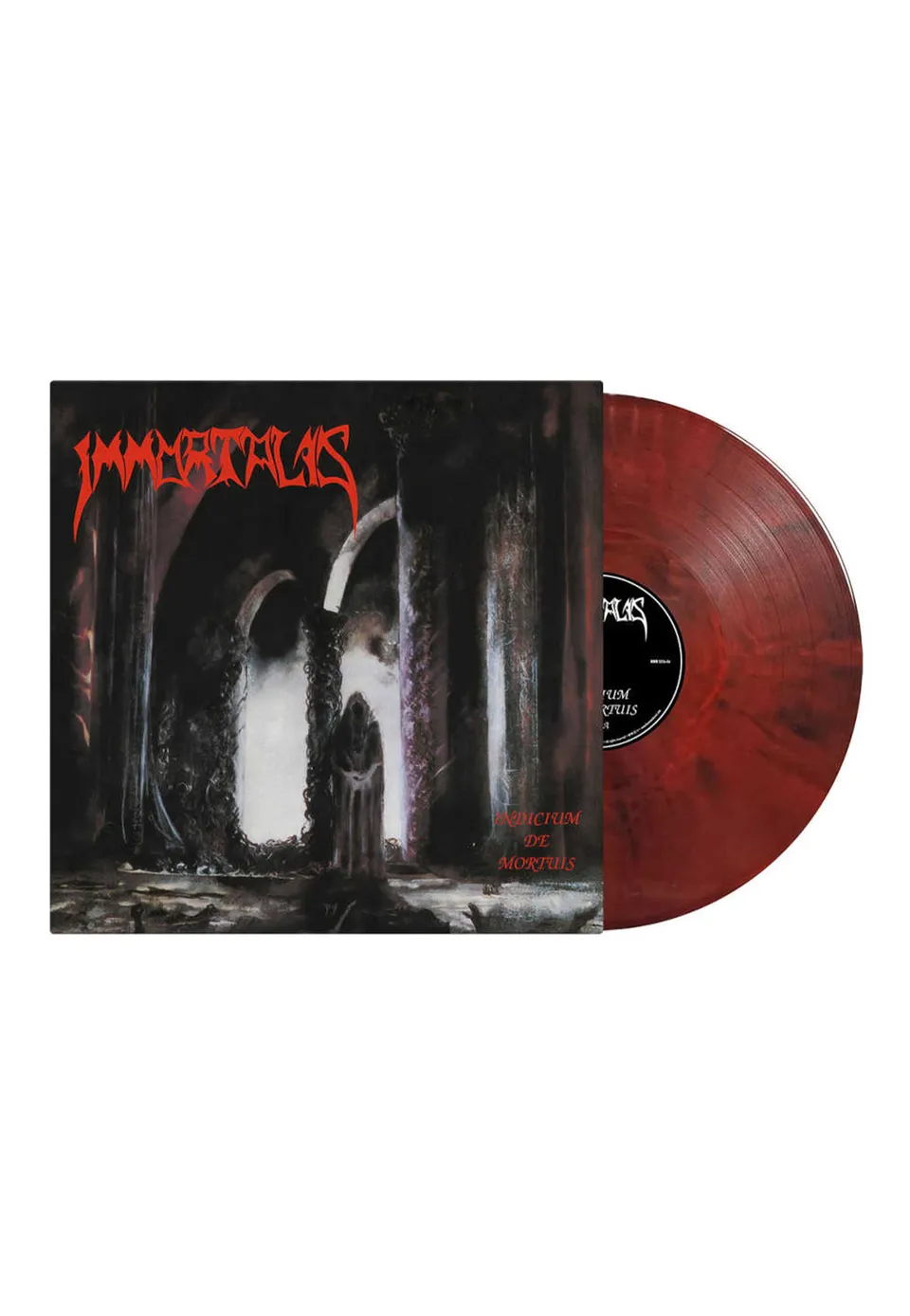 immortalis-indicium-de-mortuis-vinyle-marbr-rouge-noir image 1