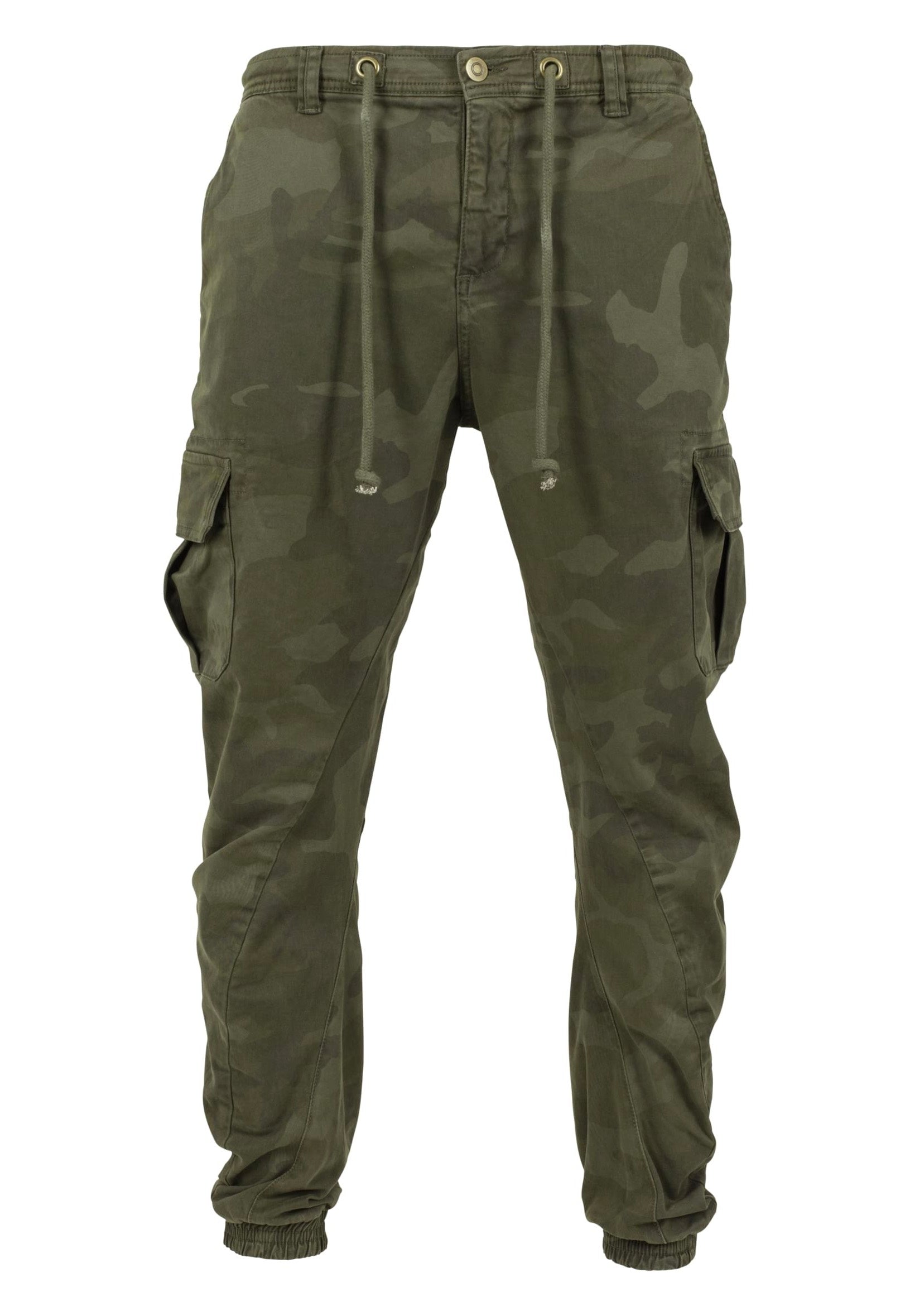 urban-classics-camo-cargo-pantalon-olive-camouflage image 7