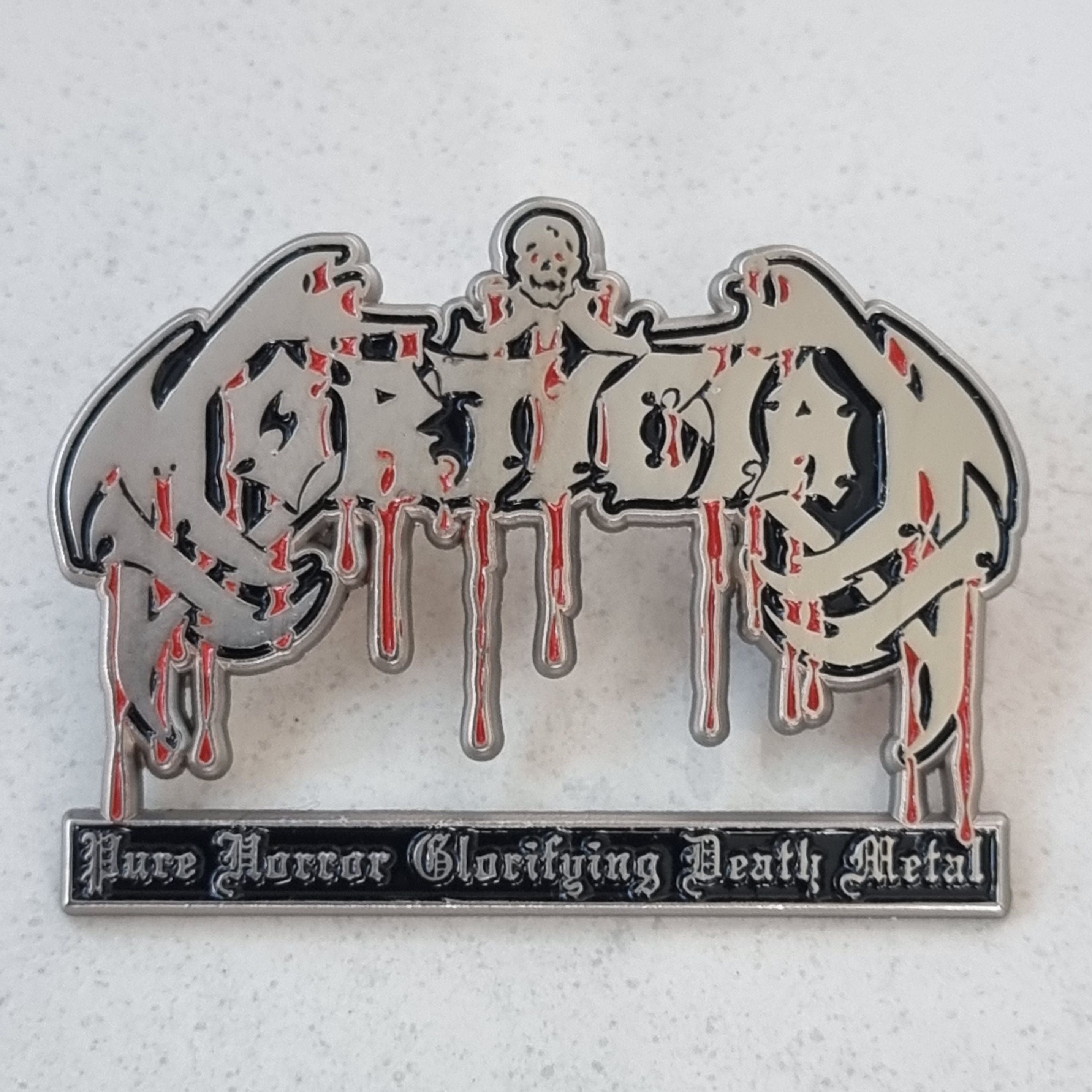 783punx-mortician-pure-horror-pin-s-mail-55mm image 1