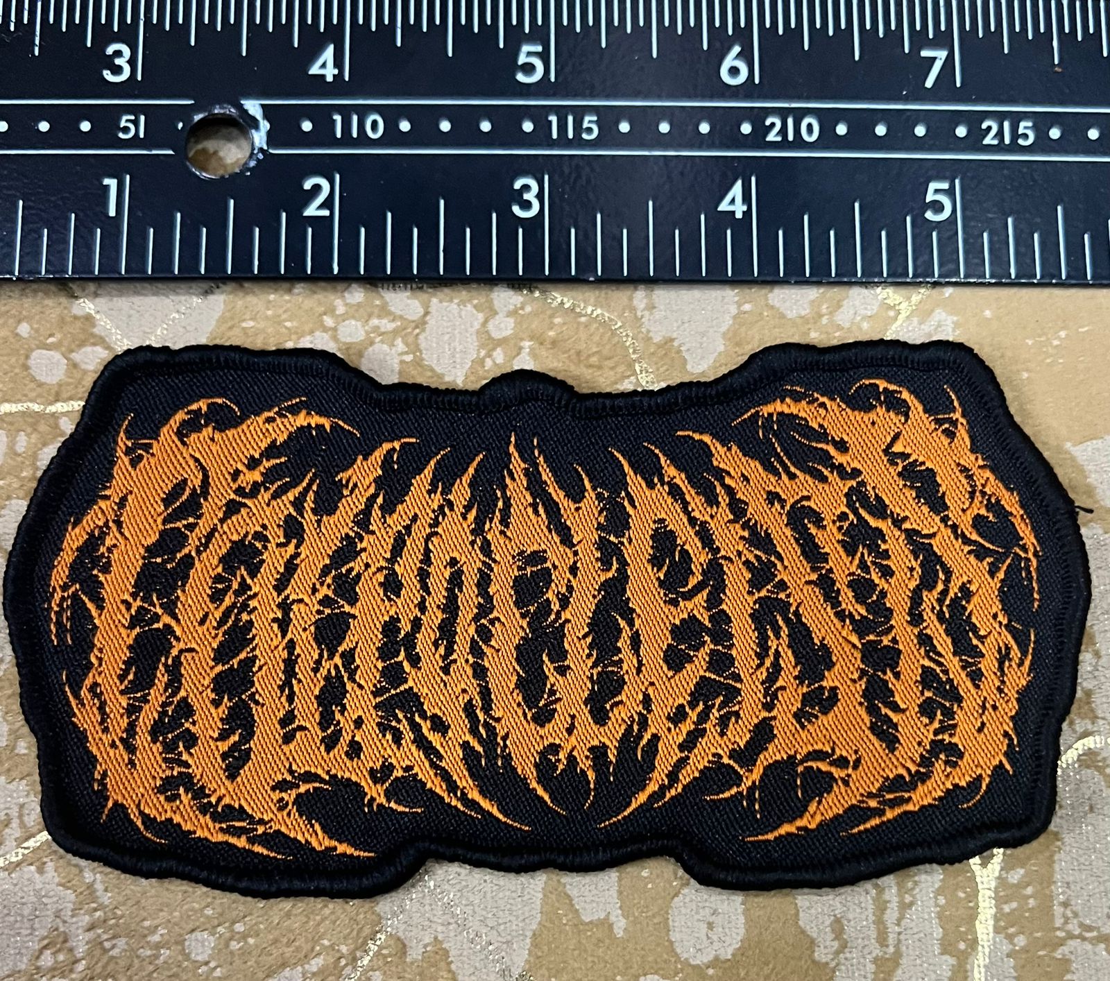 colpocleisis-logo-patch-tiss-petit-cusson-bordure-noire image 4