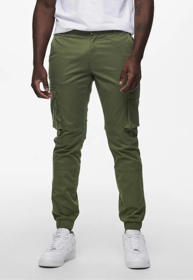 only-sons-cam-stage-cargo-pantalon-cargo-vert-w30-l32 image 1